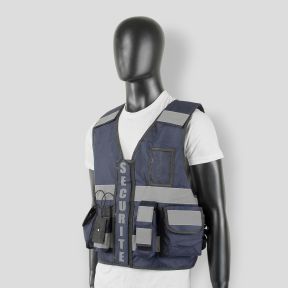 Weste Thor Privater Sicherheitsdienst - Marineblau - VVS