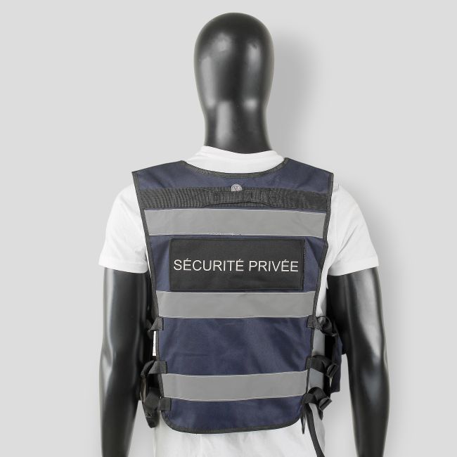 Chaleco Thor Seguridad Privada - Azul Marino - VVS