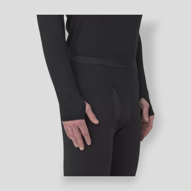 Ondergoed (lange onderbroek) US LVL 2 - Zwart - Helikon