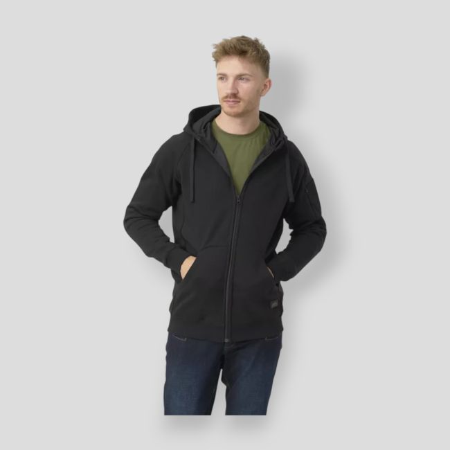 Urban Tactical Hoodie Lite (Fullzip)® - Schwarz - Helikon