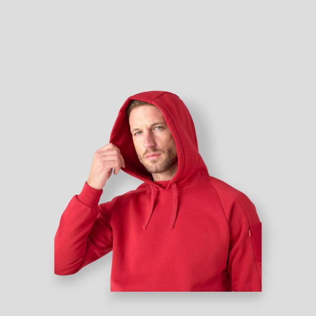 urban tactical hoodie lite (kangaroo) - red - helikon