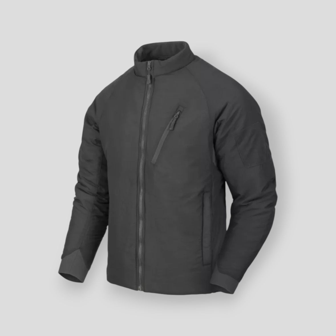 Helikon-Tex Wolfhound ClimaShield Giacca Con Cappuccio Grigia – Leggera, Idrorepellente, Termica
