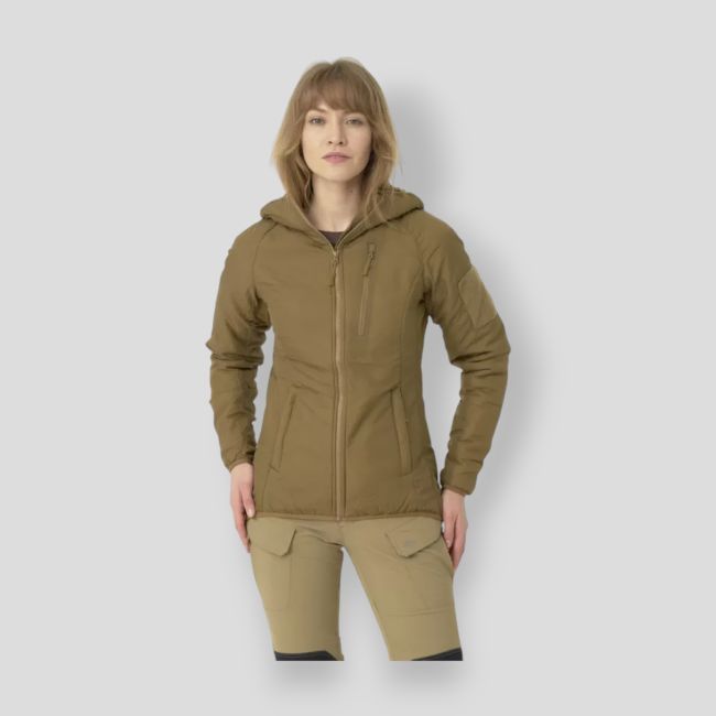 women's wolfhound hoodie jacket® - coyote - helikon