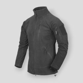 Alpha Tactical Jacke - Grid Fleece - Schattengrau - Helikon