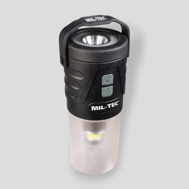 Lanterne rechargeable (410 lumens) - Noir - Mil-Tec