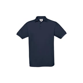 Polo de mangas curtas Azul Marinho - B&C