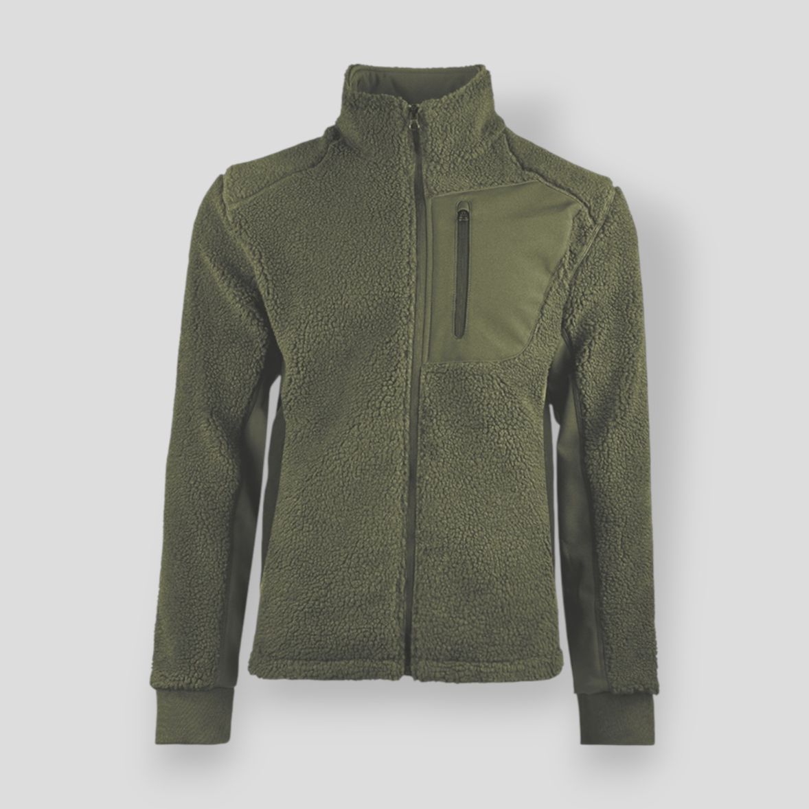 Blouson polaire Teddy Bearforce - Vert Olive - Mil-Tec