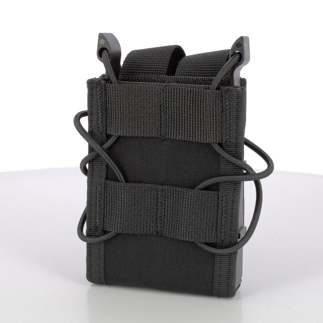 Enkele magazijnhouder Condor voor aanvalsgeweren - Zwart - Trix Tactical