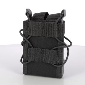 Enkele magazijnhouder Condor voor aanvalsgeweren - Zwart - Trix Tactical
