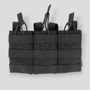 Dreifache Magazintasche Eagle für Sturmgewehre - Schwarz - Trix Tactical