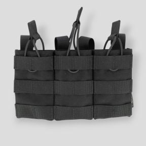Dreifache Magazintasche Eagle für Sturmgewehre - Schwarz - Trix Tactical