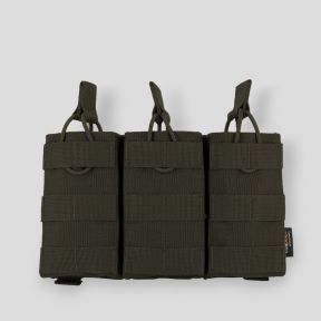 Potrójne etui na magazynek Eagle do karabinów szturmowych - Ranger Green - Trix Tactical