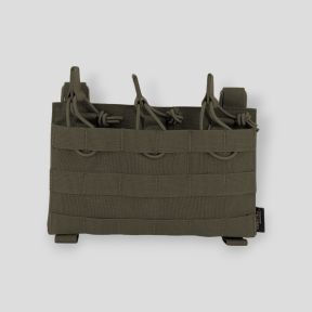 Porte-chargeur triple Eagle pour fusils d'assaut avec dos velcro - Ranger Green - Trix Tactical