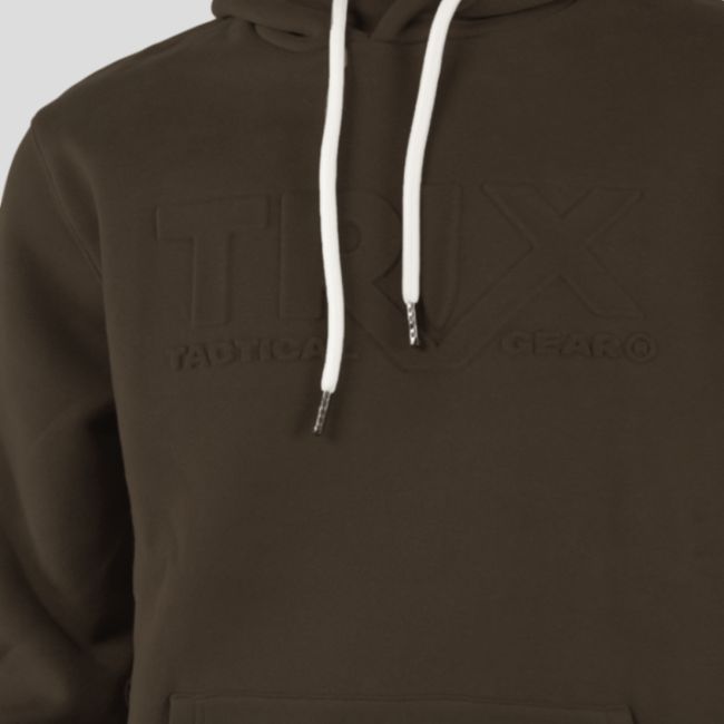 Bluza z kapturem Storm - Czekoladowy - Trix Tactical