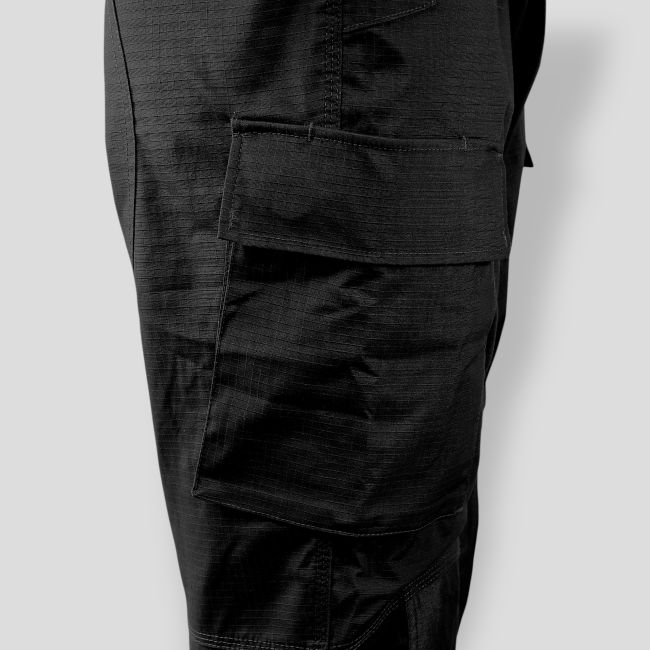 Gevechtsbroek ripstop - Zwart - Trix Tactical