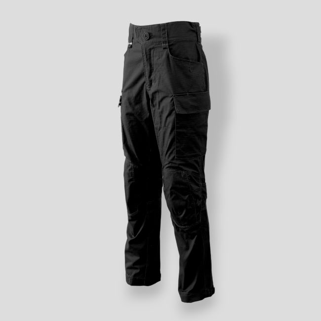 Kampfhose Ripstop - Schwarz - Trix Tactical