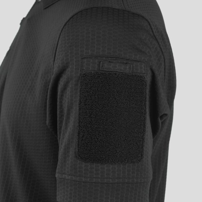 Polo performance respirant Viper - Noir - Trix Tactical
