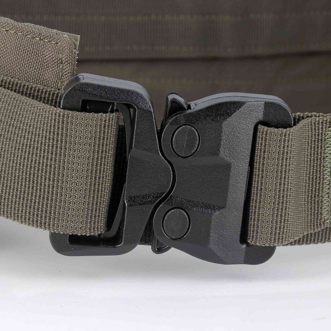 Dubbele riem Sniper met cobra-gesp van polymeer - Ranger Green - Trix Tactical
