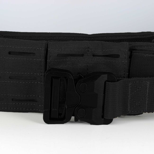 Doppelgürtel Sniper mit Cobra-Schnalle aus Polymer - Schwarz - Trix Tactical