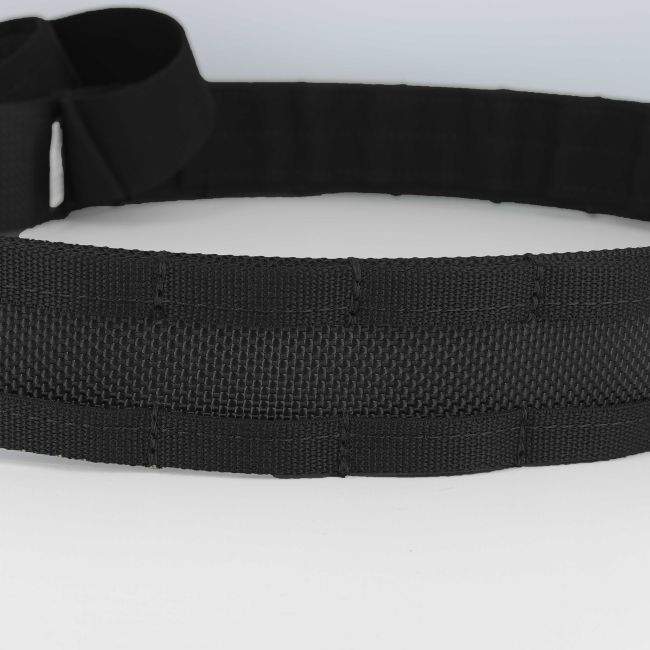 Ceinture double Elite avec boucle cobra en métal - Noir - Trix Tactical