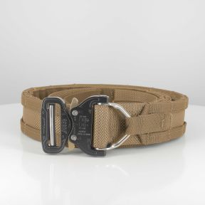 Podwójny pasek Elite z metalową klamrą cobra - Coyote - Trix Tactical