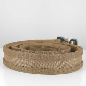 Ceinture double Elite avec boucle cobra en métal - Coyote - Trix Tactical