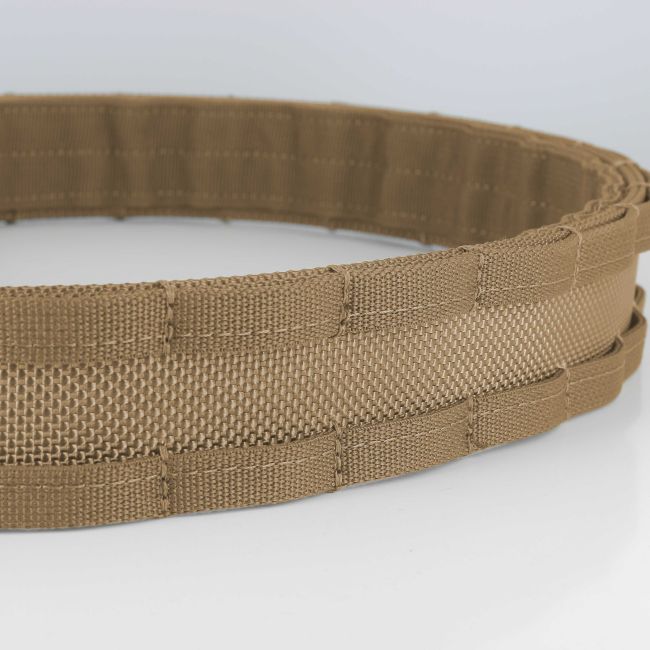 Ceinture double Elite avec boucle cobra en métal - Coyote - Trix Tactical