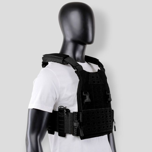 Ballistische Kampfhülle Fighter - Schwarz - Trix Tactical