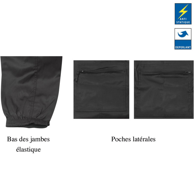 Broek BEVEILIGING zwart Platinium - Patrol