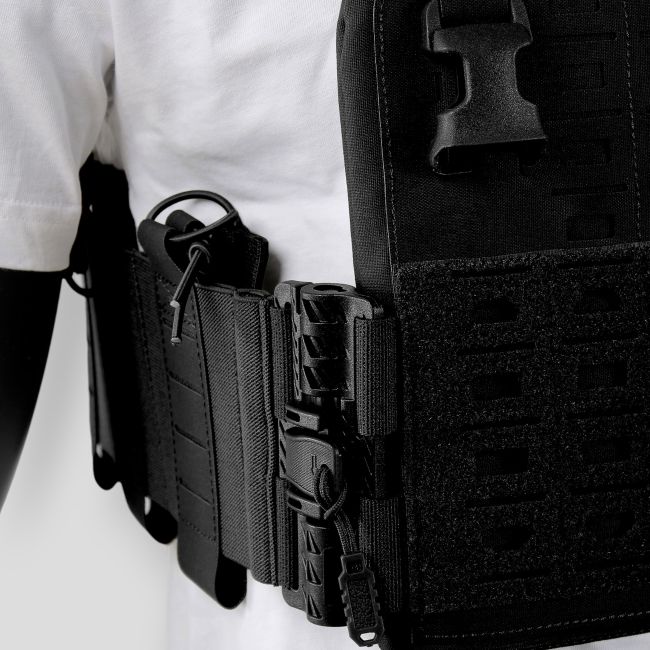 Ballistische gevechtshoes Fighter - Zwart - Trix Tactical
