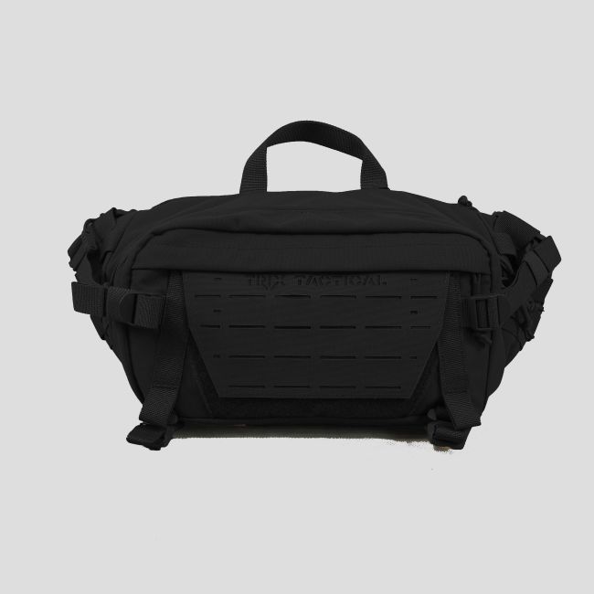 Multifunctionele tactische schoudertas Cobra - Zwart - Trix Tactical