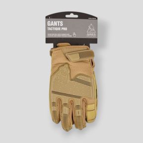 Gants tactiques Pro coqués - Coyote - Ares