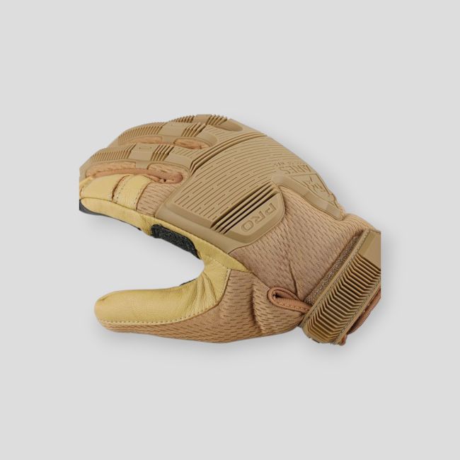 Gants tactiques Pro coqués - Coyote - Ares