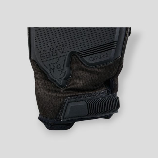 Tactische Pro-handschoenen met knokkelversterking - Zwart - Ares