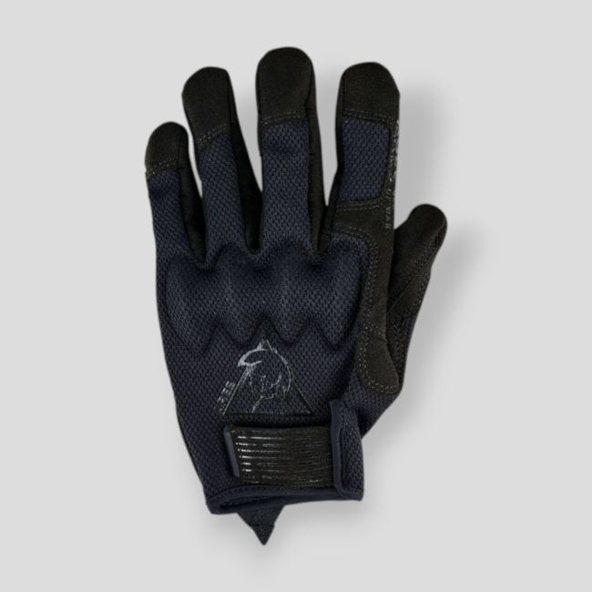 Gants coqués - Noir - Ares