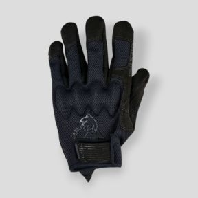 Versterkte handschoenen - Zwart - Ares