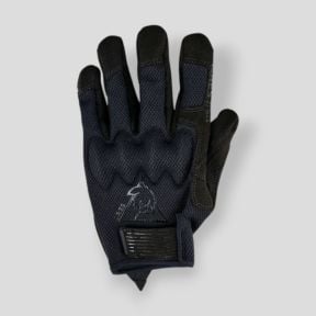 Versterkte handschoenen - Zwart - Ares