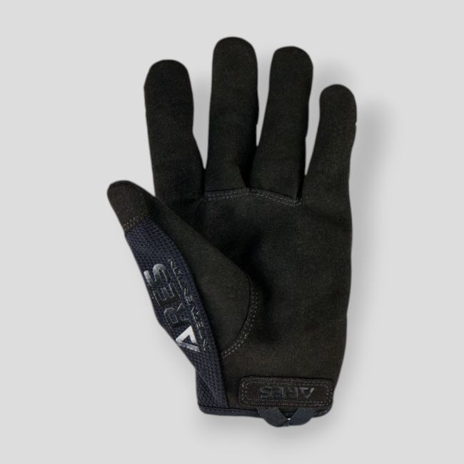 Versterkte handschoenen - Zwart - Ares