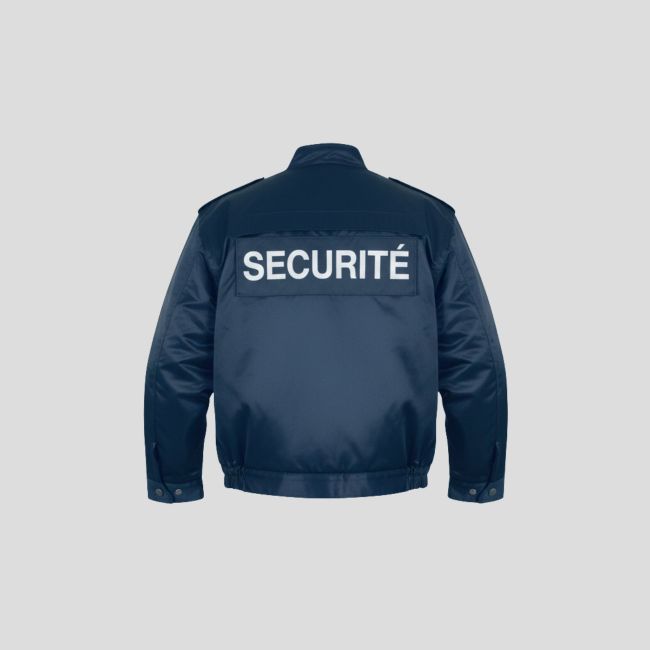 Blouson déperlant Platinium Action Line avec flaps Sécurité - Bleu Marine - Patrol Equipement