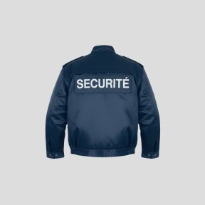 Wasserabweisende Jacke Platinium Action Line mit Sicherheits-Flaps - Marineblau - Patrol Equipement