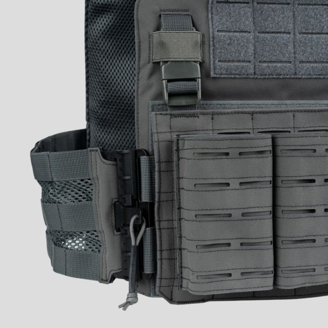 Portapiastre QR Lasercut - Wolf Grey - 101 Inc