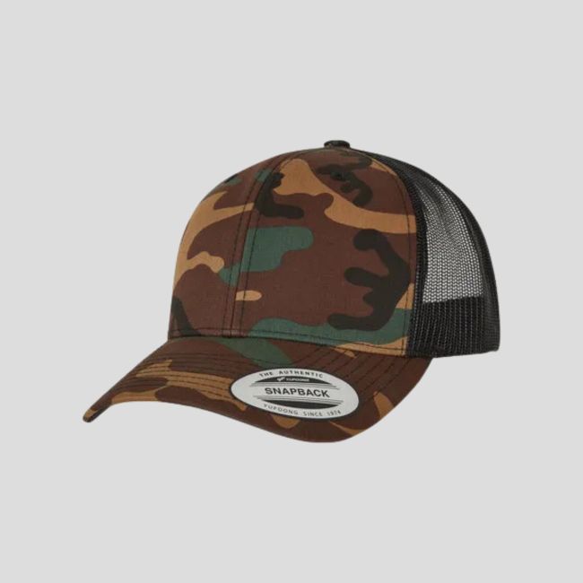 Casquette retro trucker - Camo - Flexfit