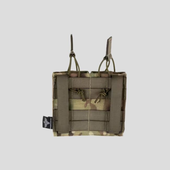 Porte-chargeur double Direct Action pour fusils d'assaut 5.56 - Multicam - Invader Gear