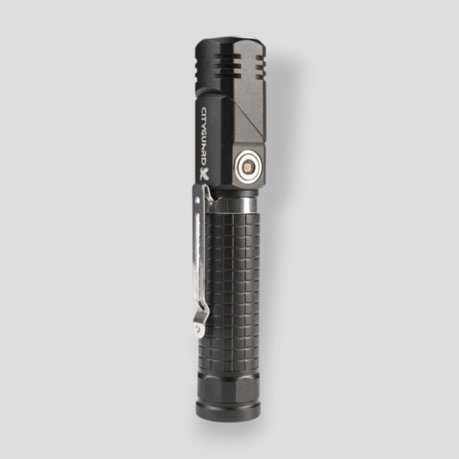 Lampe coudée rechargeable (350 lumens) - Noir - CityGuard