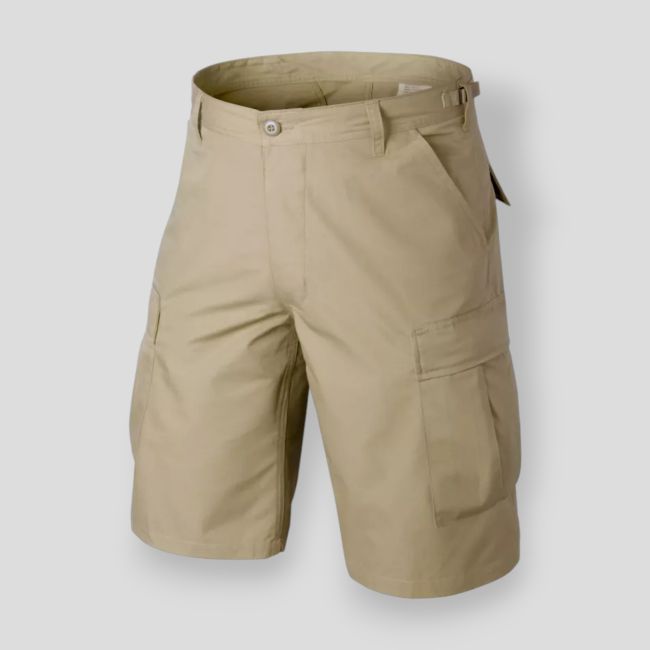 bdu shorts - cotton ripstop - khaki - helikon