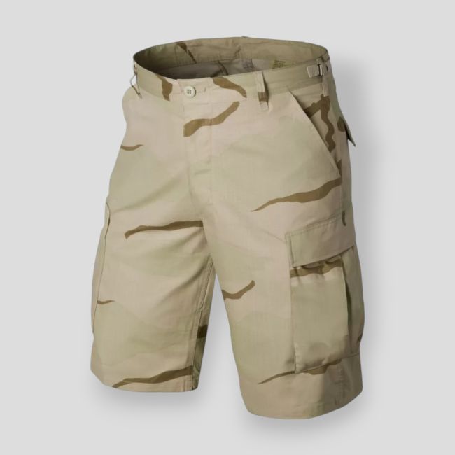 bdu shorts - cotton ripstop - us desert - helikon