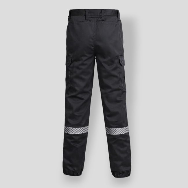 Pantalón de Seguridad con elastano SECURITY - Negro - Force Series