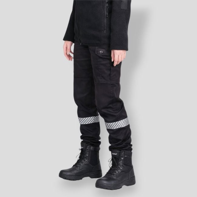 Sicherheitshose mit Elasthan SECURITY - Schwarz - Force Series
