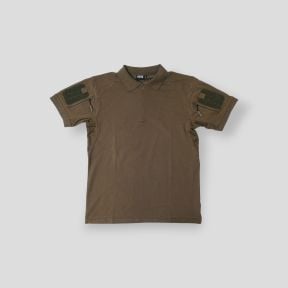 Polo Tropper col zippé spandex 210g - Ranger green - OPEX