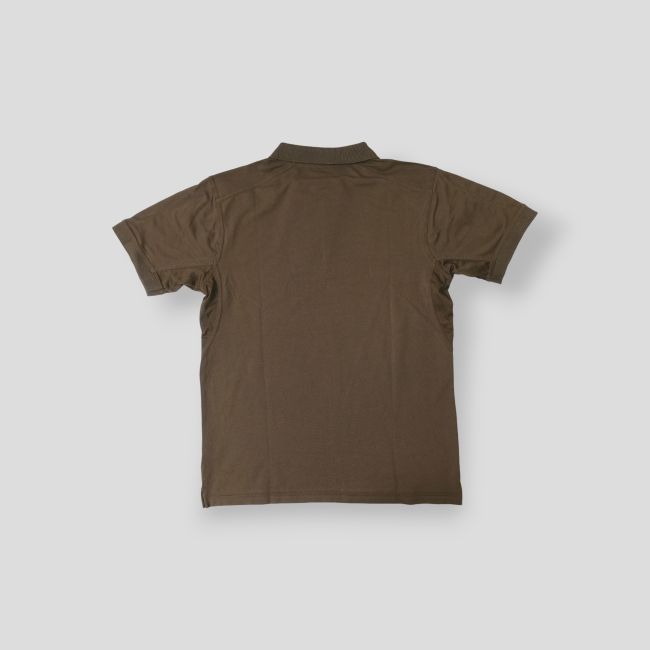 Polo de manga corta transpirable con cuello con cremallera Tropper - Ranger Green - OPEX